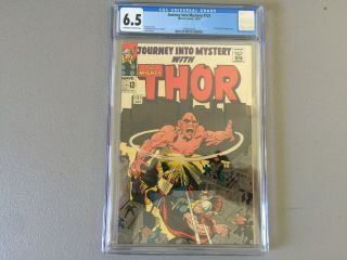 Journey Into Mystery 121 - - Cgc 6.  5 - - Absorbing Man Vs.  Thor