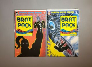 King Hell Heroica Special 1 & 2 Brat Pack The Maximortal By Rick Veitch