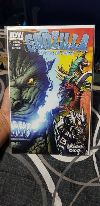 Godzilla Rulers Of Earth 1 1st Print Near - Nm - Idw Rare