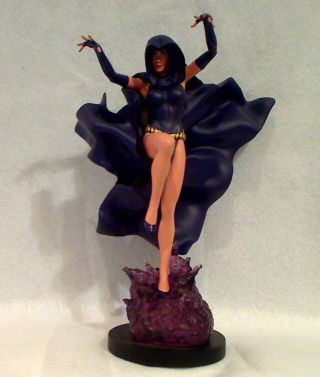 Dc Cover Girls Raven Statue Sculpted By Jack Mathews Designed By Adam Hughes