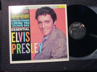 1988 Essential Elvis Presley Lp Gf Mono Comp Ex/vg,  Rca ‎– 6738 - 1 - R