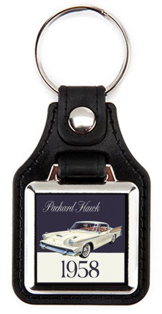 Packard Hawk 1958 Keychain Key Fob
