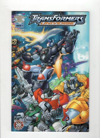 Transformers Universe 1 Vf/nm 9.  0 2003 3h Productions