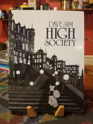 High Society Paperback Dave Sim Cerebus Book Two Ninth Printing 2002