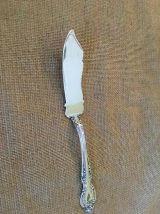 Melrose By Gorham Sterling Silver Master Butter Knife Flat Handle 7 "