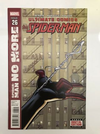 Ultimate Comics All - Spider - Man 26 Marvel Comics 1st Print (2013) Taskmaster