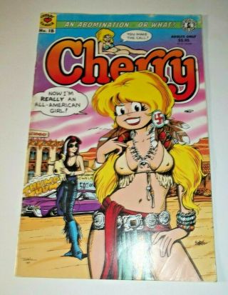 Cherry Poptart 18 Comic Book (1995) Kitchen Sink Larry Welz 1st Printing Rare