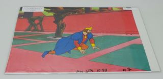 He - Man & The Motu Animation Cel,  Background & Cert Of Auth King Randor 198