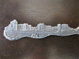 2 Antique Sterling Silver Souvenir Spoons Atlantic City Jersey & Los Angeles 4