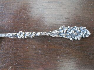 2 Antique Sterling Silver Souvenir Spoons Atlantic City Jersey & Los Angeles 5