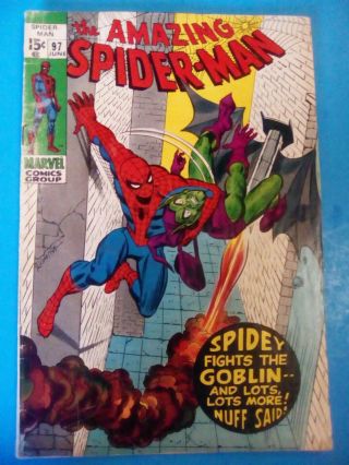 Spider Man 97 No Comic Code Drug Issue