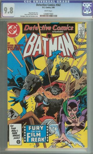 Detective Comics 562 Cgc 9.  8 Dc Comic Batman Catwoman