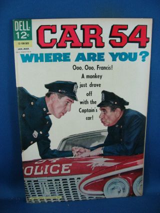 Car 54 Where Are You 4 Vf,  Photo Cover 1965