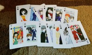 Fruits Basket Rare Playing Cards Full Deck With Jokers Anime Furuba Fruba 4