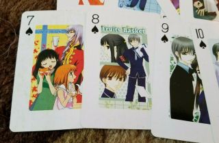 Fruits Basket Rare Playing Cards Full Deck With Jokers Anime Furuba Fruba 5