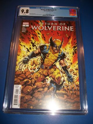 Return Of Wolverine 1 Awesome Key Cgc 9.  8 Nm/m Gorgeous X - Men Hot Book Wow