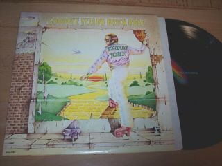 Vg,  1973 Elton John Goodbye Yellow Brick Road 2 Lp Albums