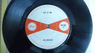 The Wailers - Put It On 7 ",  Island Records,  1966.  Reggae,  Bob Marley,  Peter Tosh,  Ska