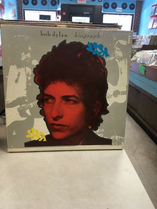 Bob Dylan Biograph 5 Lp Og W - Booklet Columbia C5x 38830