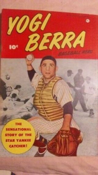 1951 Yogi Berra Fawcett Baseball Hero Comic Book;