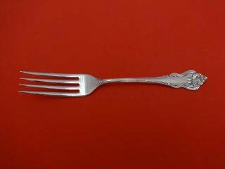 Nenuphar By American Plate Silverplate Luncheon Fork 7 "
