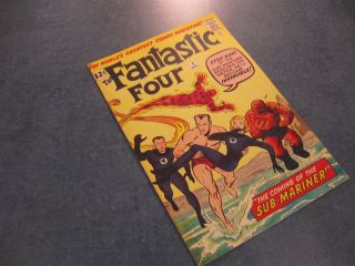 Facsimile Reprint Covers Only To Fantastic Four 4