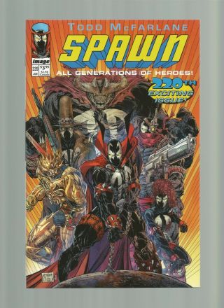 Spawn 220 20th Anniversary Youngblood Variant Image Todd McFarlane NM,  HTF 2
