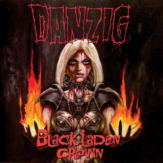 Black Laden Crown Pic Limited Edition Danzig Vinyl Hard Rock & Metal
