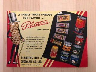 Mr.  Peanut Planters Paint Book 2 1929 Vintage & Rare - Very 5