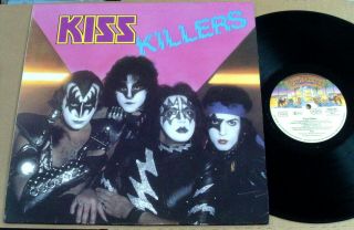 Kiss " Killers " 1982 German Import Lp Near Great Shape