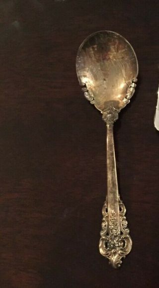 Grande Baroque By Wallace Sterling Silver Sugar Spoon