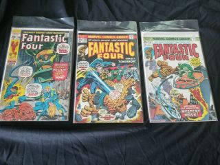 Fantastic Four Bundle 108 - 139 - 154 (marvel Bronze Age)