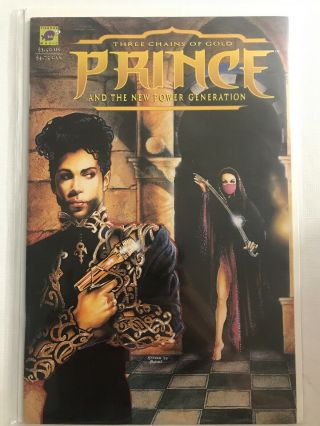 Prince Three Chains Of Gold 1 1994 Piranha Music Dc Comics Rare