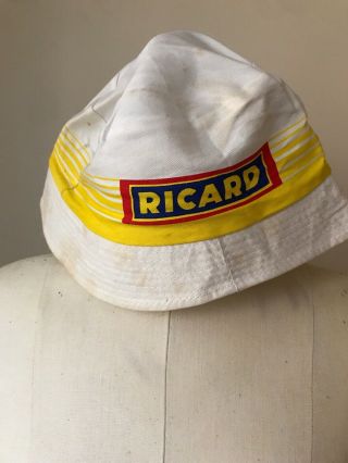 Vtg Ricard Anise Aperitif Fishermans Hat