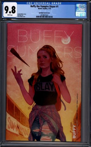 Buffy The Vampire Slayer 1 Kevin Wada Variant 1st Print Cgc 9.  8