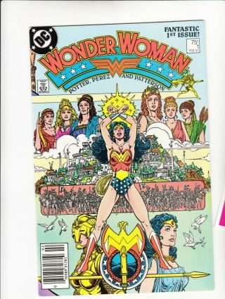 Wonder Woman 1 1987 Comic Book Dc Very Fine