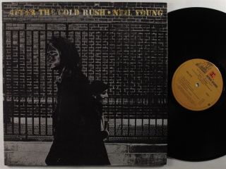 Neil Young After The Gold Rush Reprise Msk - 2283 Lp Vg,  W/ Lyric Poster