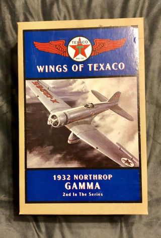 Wings Of Texaco Airplane 1932 Northrop Gamma,  2nd In Series,  Ertl Plane