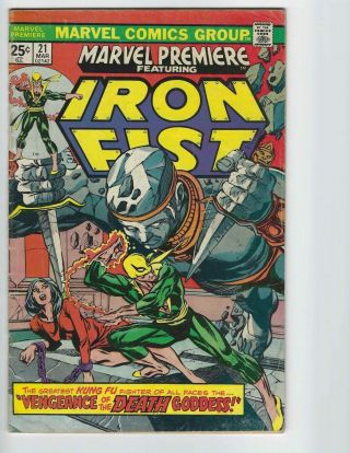 Marvel Premiere 21 (mar 1975,  Marvel) 2.  0 Comic Book