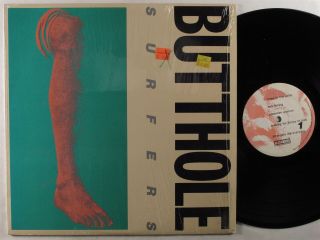 Butthole Surfers Rembrant Pussyhorse Touch N Go Lp Vg,  Shrink