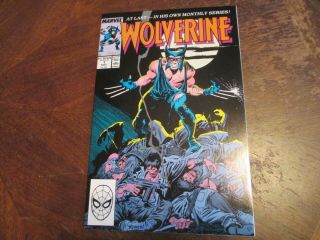 Wolverine 1 Nov 1988 Vf,  /nm - Key Copper 1st Patch Combined Ship