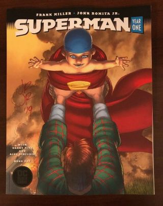 Superman Year One 1 Signed By John Romita Jr At Sdcc 2019