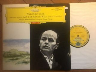 Fricsay Dvorak No.  5 Dgg Tulip - Lp Red Stereo Very 2nd Cover