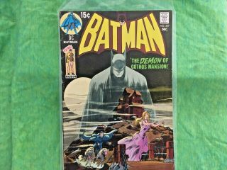 Batman 227 (dc,  1970) Great Neal Adams Cover,  (vf 8.  0) Real Deal