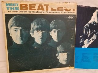 The Beatles - Meet The Beatles - Vintage Vinyl Lp - T - 2047