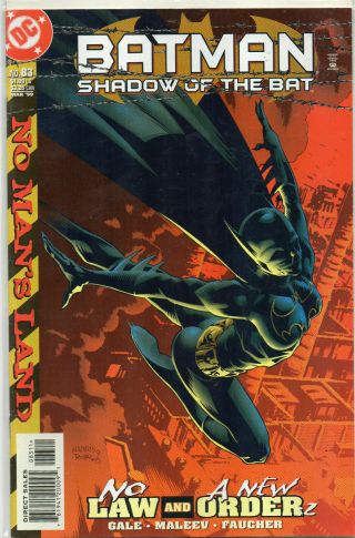 (1999) Batman Shadow Of The Bat 83 1st Huntress As Batgirl Hot