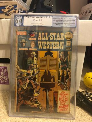 1st Appearance Jonah Hex All - Star Western