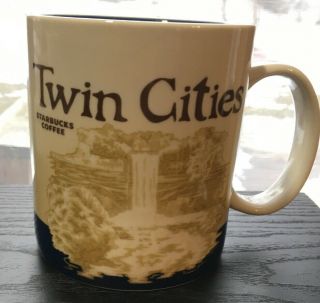 Starbucks Coffee/tea 2011 Twin Cities Global Icon Series 16 Ounce Minnesota Mug