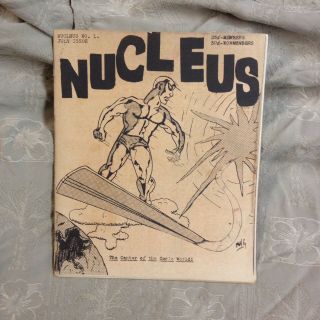 July 1968 " Nucleus " 1 Marvel Science Fiction Fanzine Rare