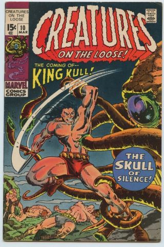 Creatures On The Loose 10 Vf -